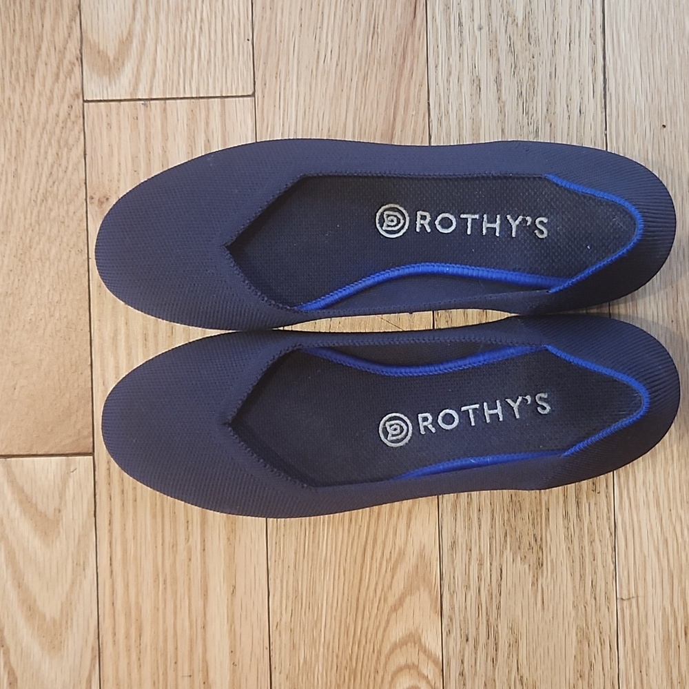 Rothy’s the flat in maritime navy women’s 9 EUC